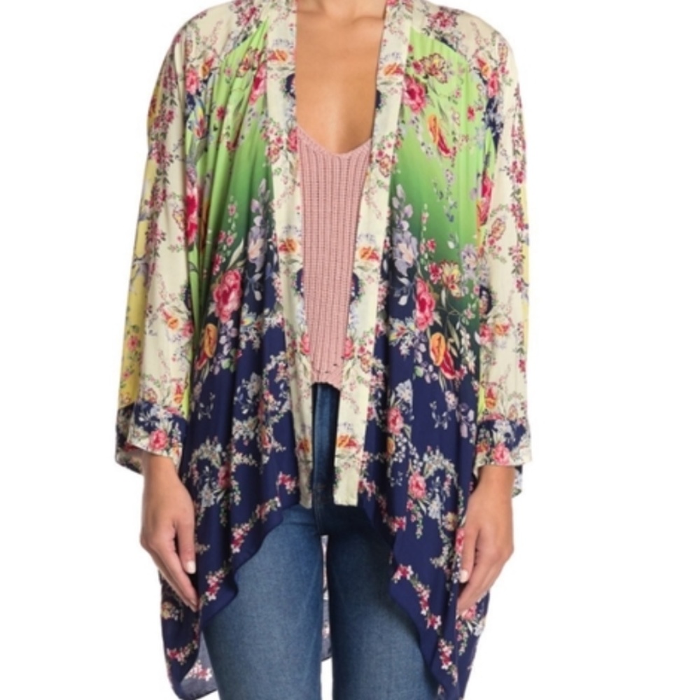 Johnny Was Maypo Printed Kimono